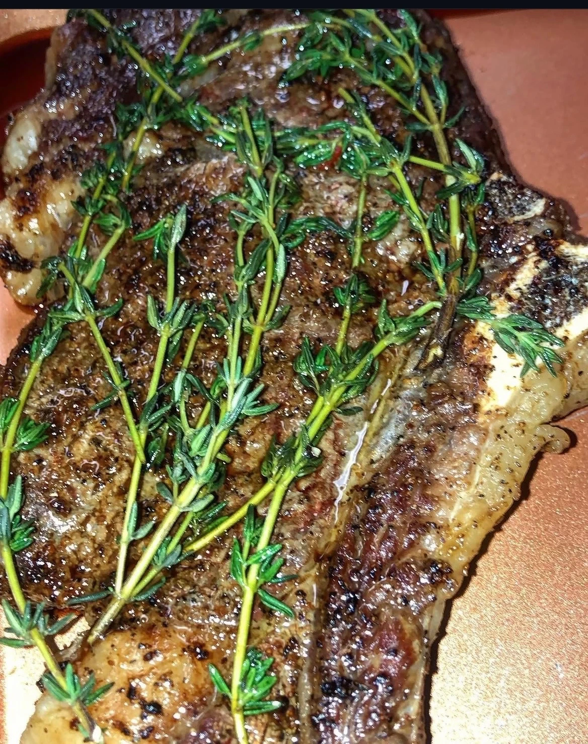 Signature plated meal