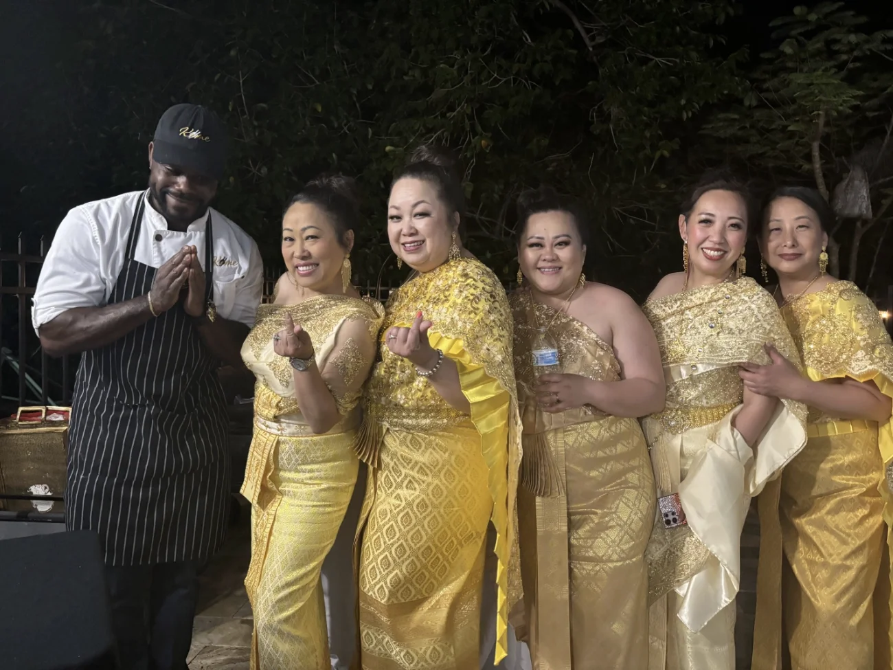 Party catering spread
